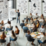 Flipcharts und Pinnwände