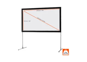 Faltrahmenleinwand 203 x 114 – Rückpro
