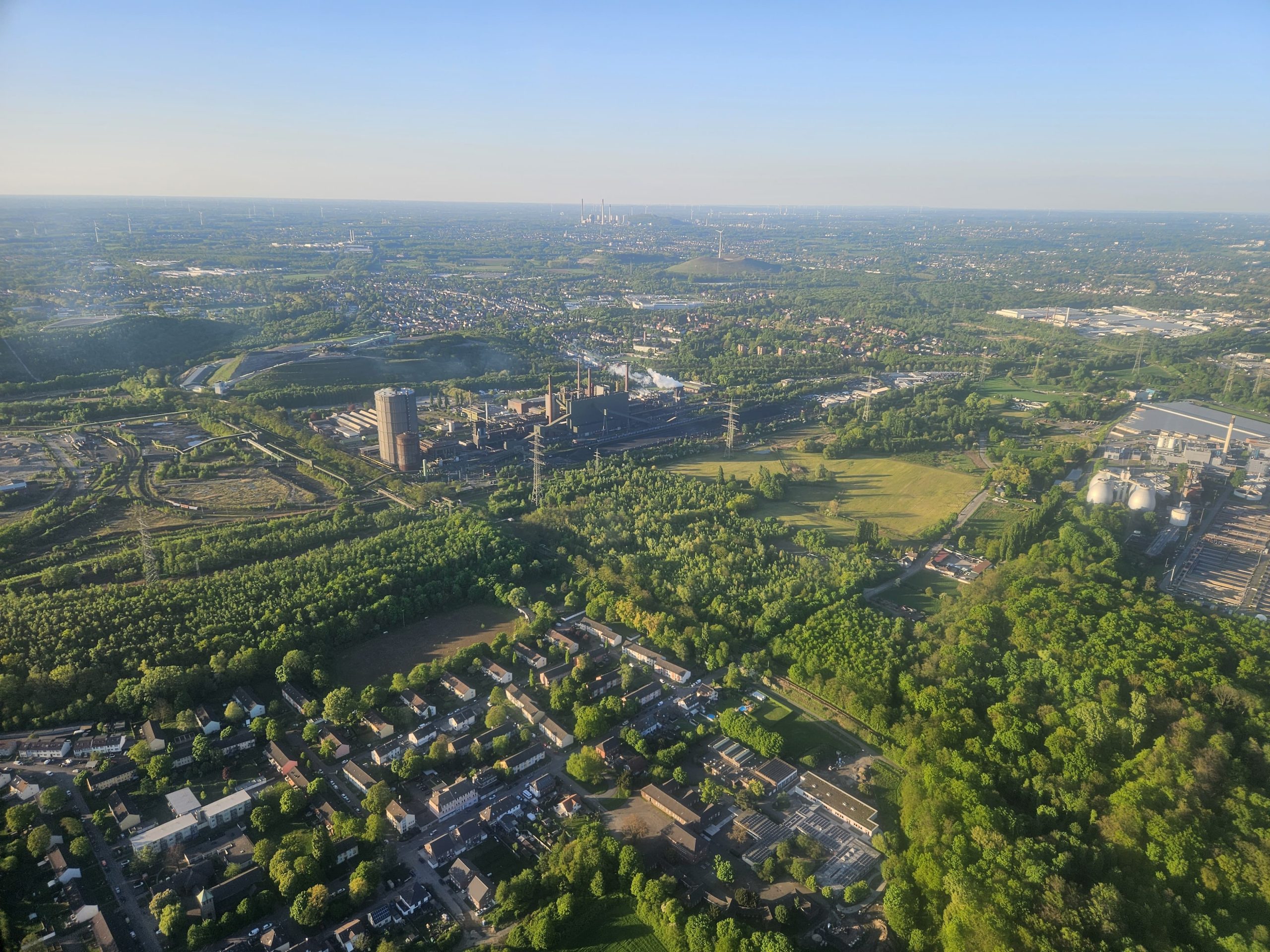 Rundflug Ruhrgebiet