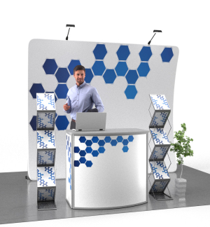 Messestand Set ZIPPER-WALL W002