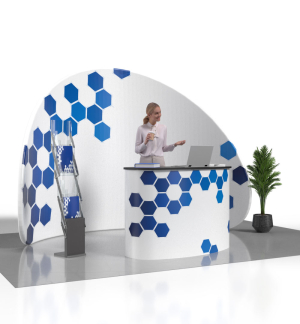 Messestand Set ZIPPER-WALL W007