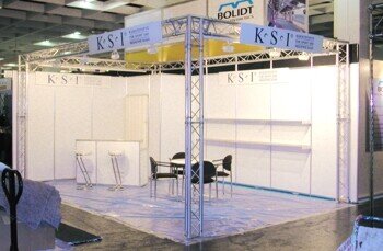 Economy-Messestand