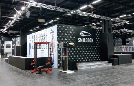 Doppelgeschoss-Messestand