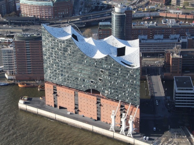 Hamburg Rundflug - ganzer Hubschrauber