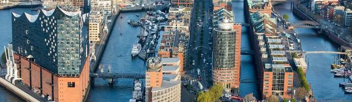Große Hafenrundfahrt – Hamburg-Rundflug 20 Minuten