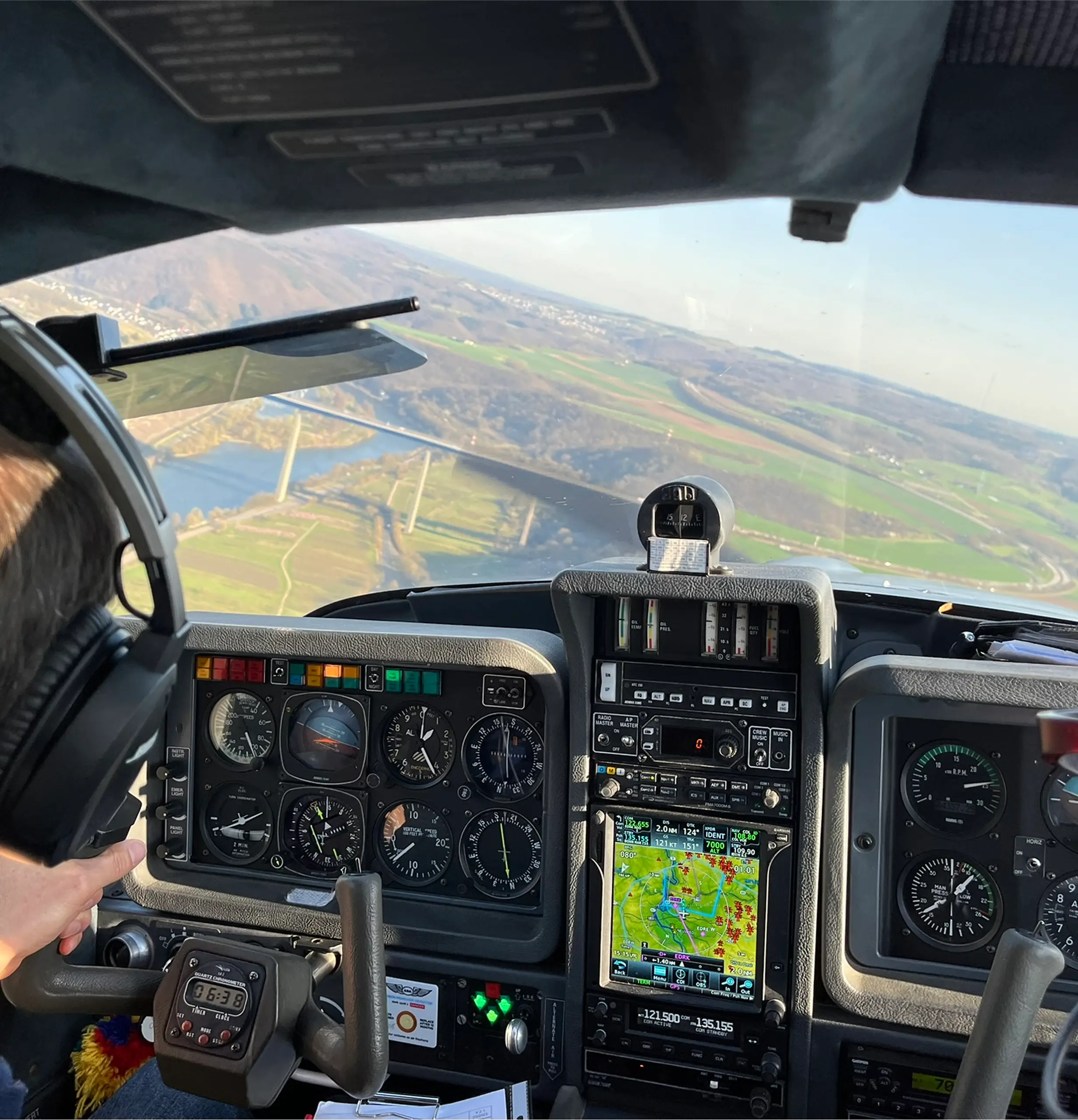 Instrumentenflug als Co-Pilot