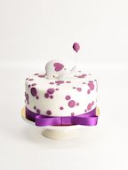 Fondant-Torten ein- & zweistöckig