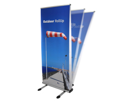 Outdoor Roll-Up Displays
