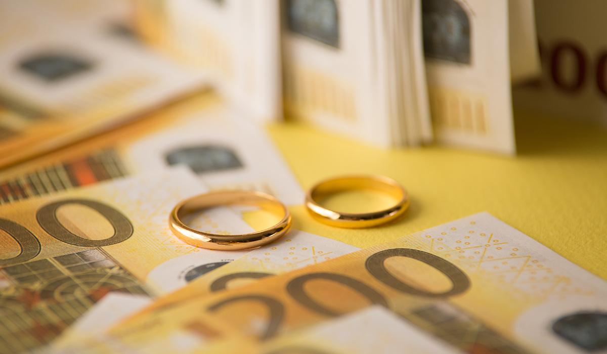 Ringkissen für die Hochzeit
