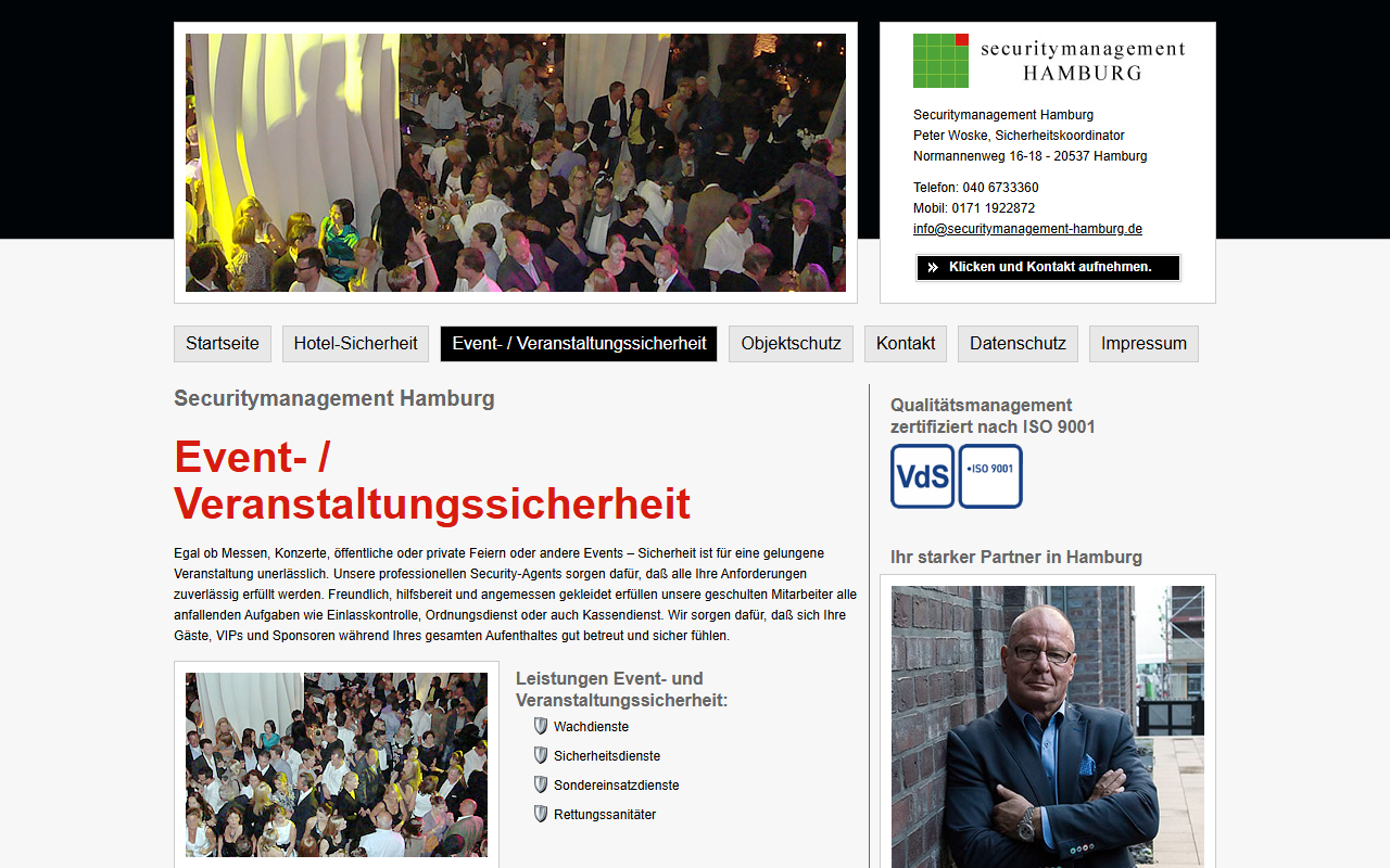 Securitymanagement Hamburg