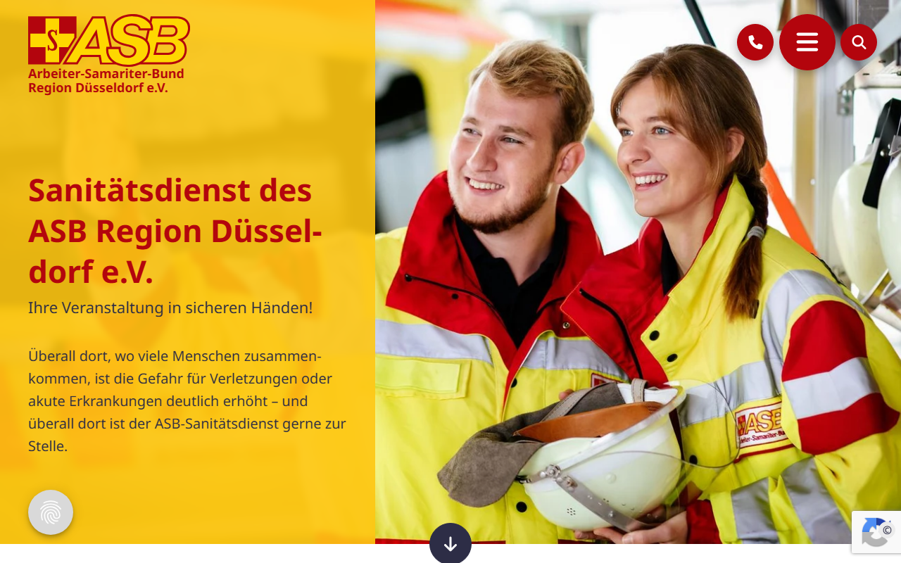 ASB Region Düsseldorf – Sanitätsdienst