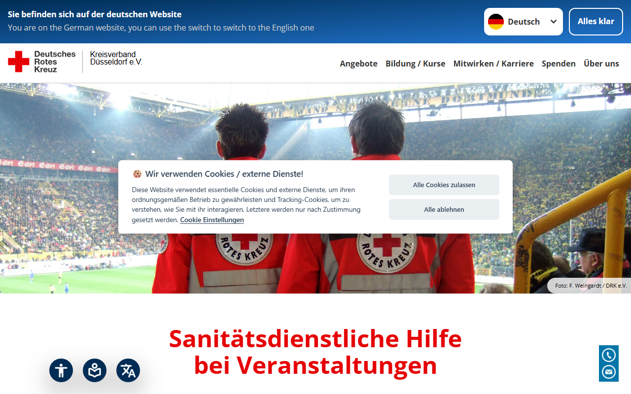 DRK Düsseldorf Sanitätsdienst