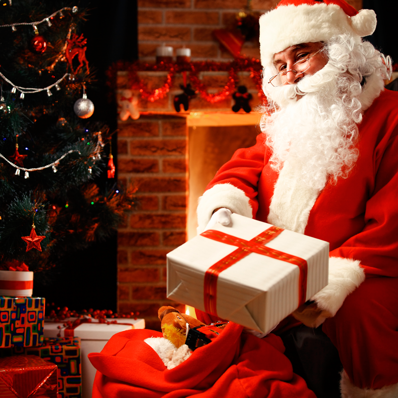 Premium-Weihnachtsmann