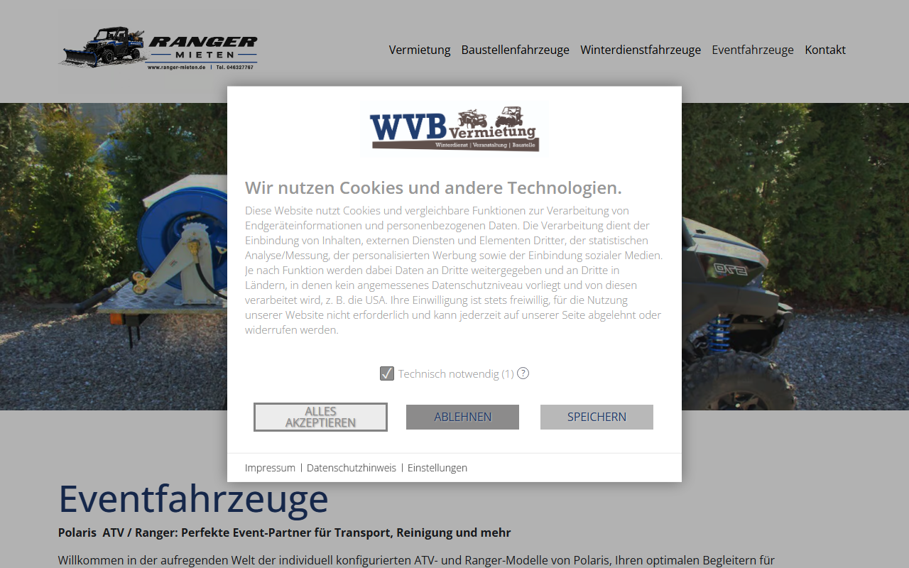 WVB Vermietung