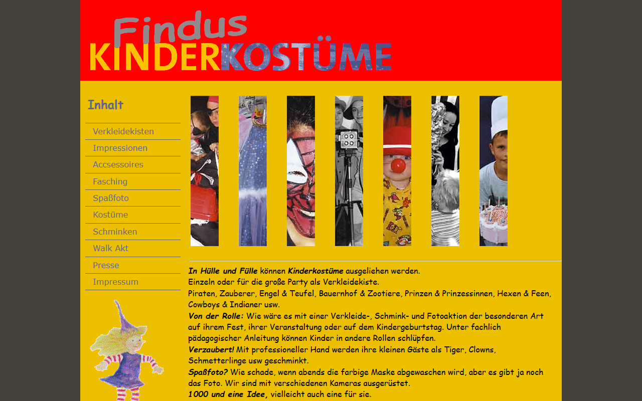 Findus Kinderkostüme