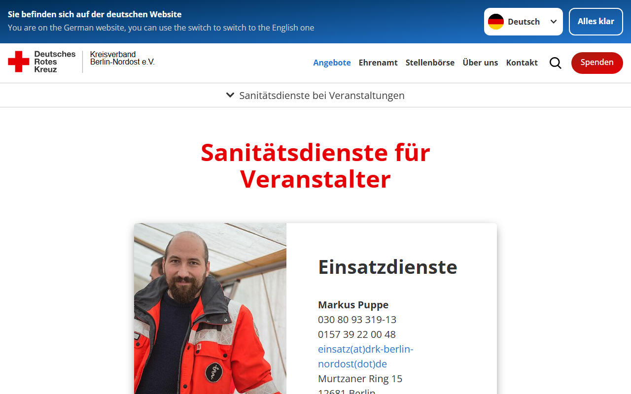 DRK Kreisverband Berlin-Nordost
