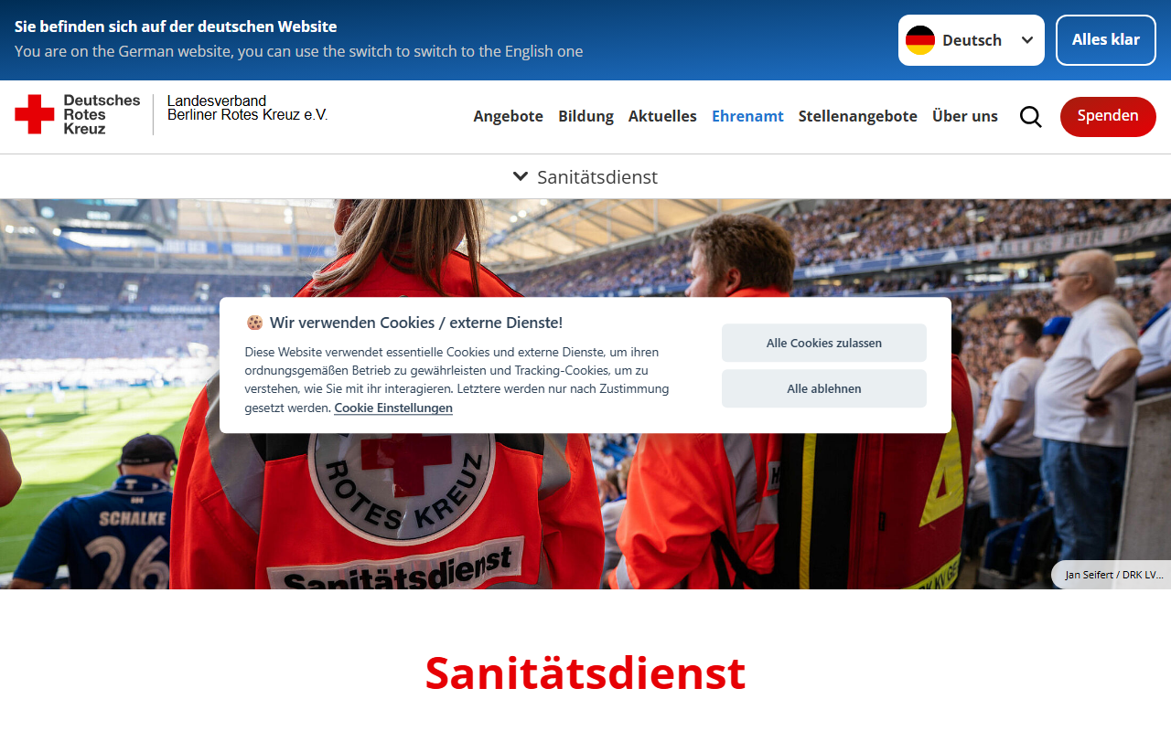 DRK Berlin Sanitätsdienst