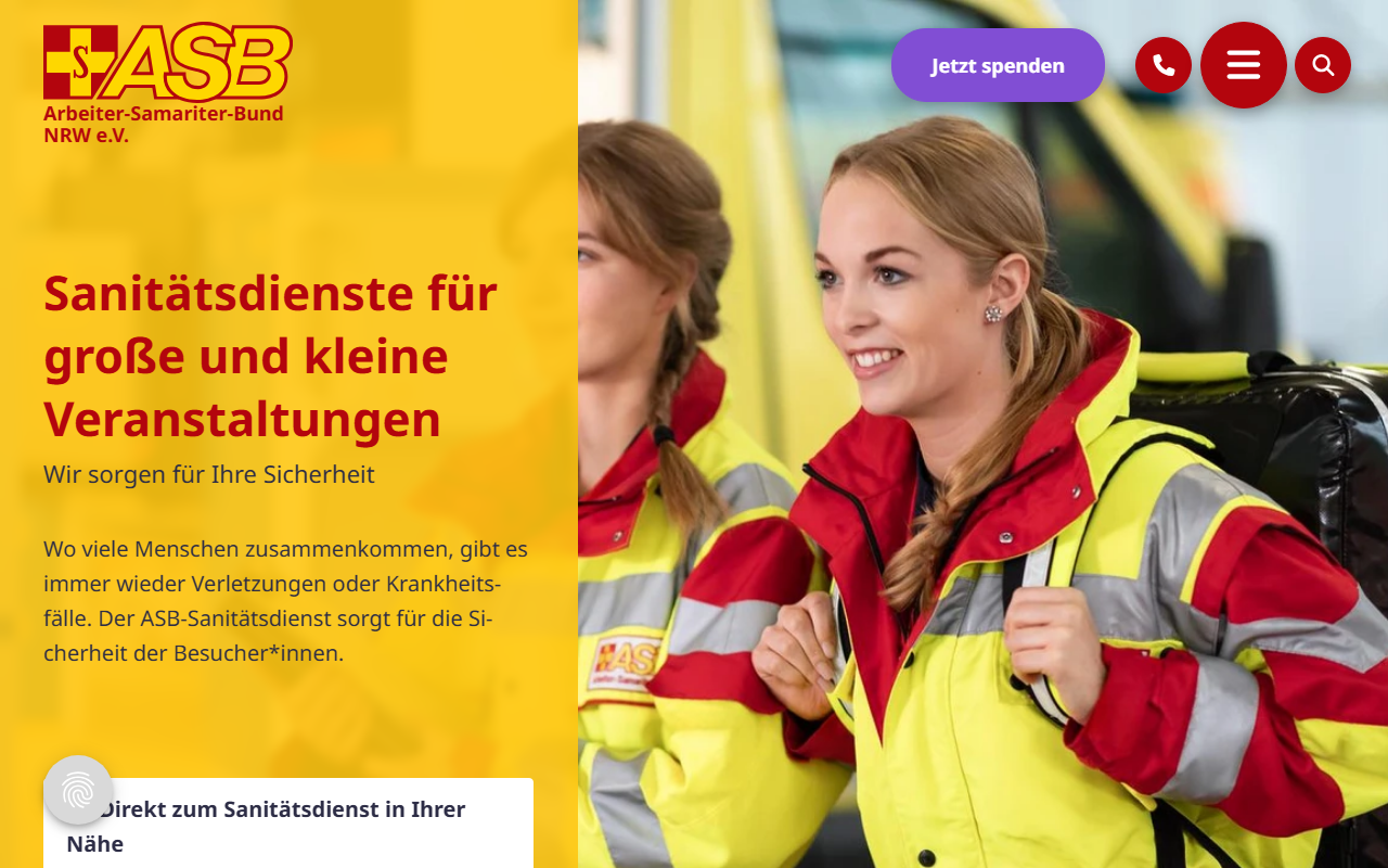 ASB NRW Sanitätsdienst