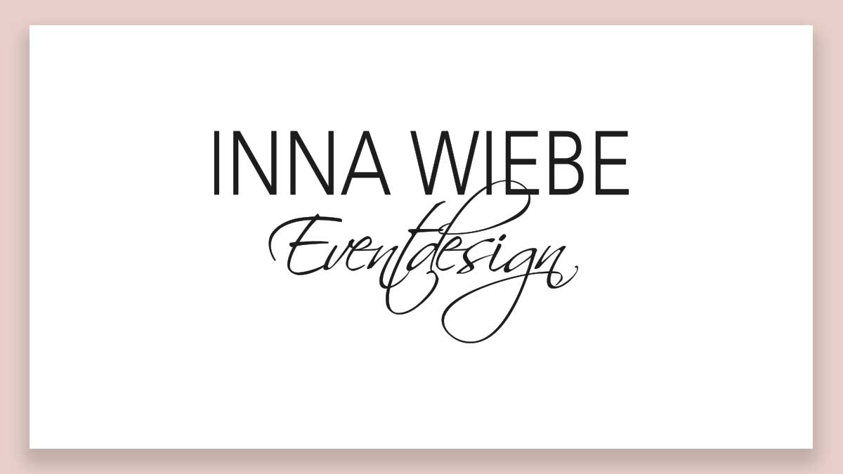 INNA WIEBE Eventdesign
