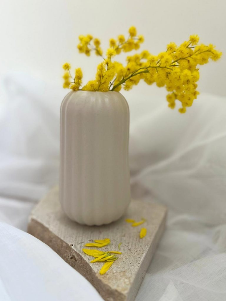 Blumenfotowand