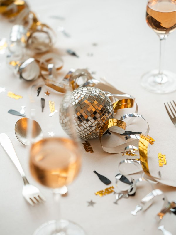 Silvester-Galabuffet im Saal Emma