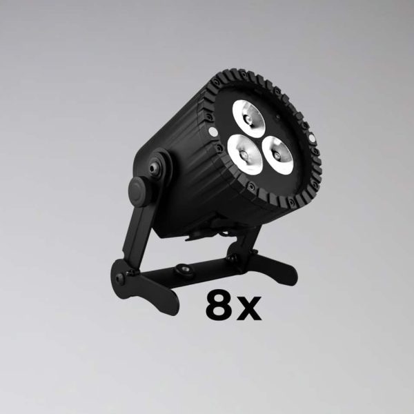 Astera AX5 Akku PAR 8er Set
