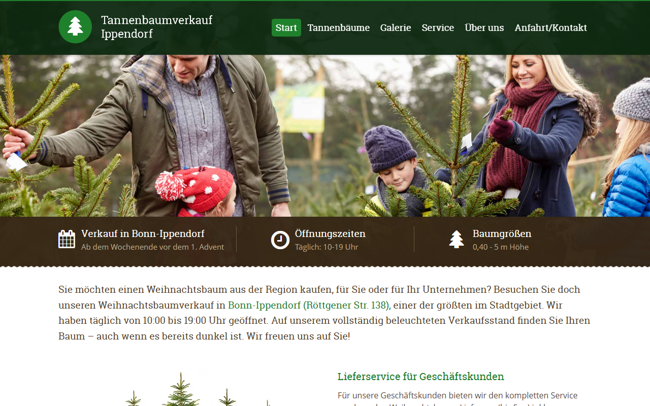 Tannenbaumverkauf Ippendorf