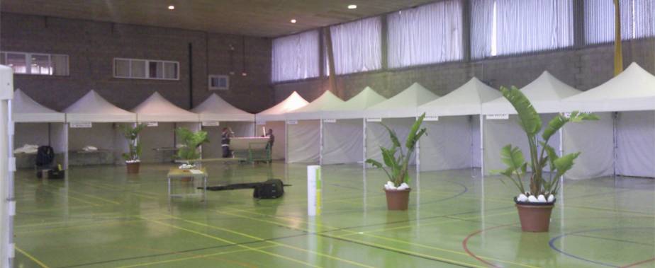 Carpa plegable