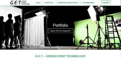 G.E.T. Green Event Technology Nachhaltige Veranstaltungstechnik