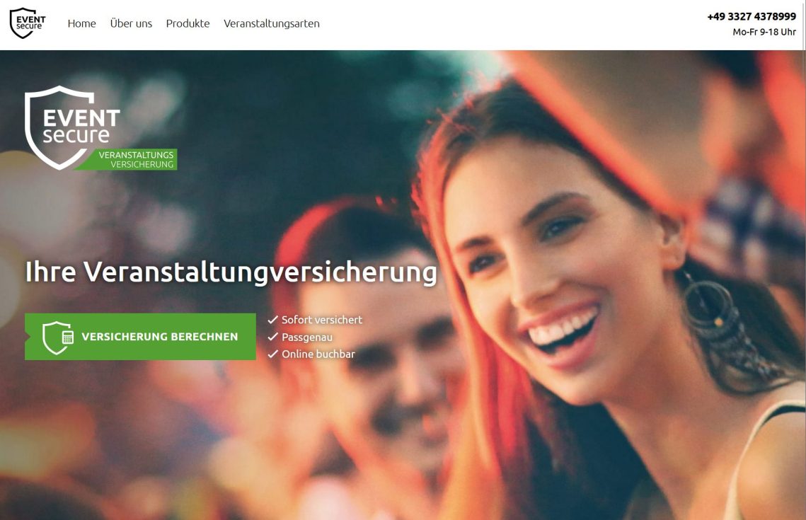 EVENTsecure von Franke Versicherungsmakler GmbH