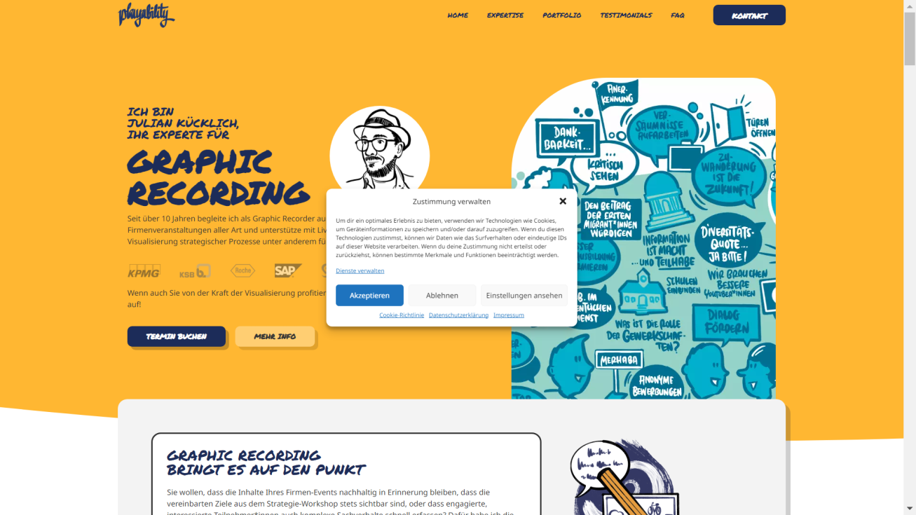 playability Graphic Recording und Strategische Visualisierung
