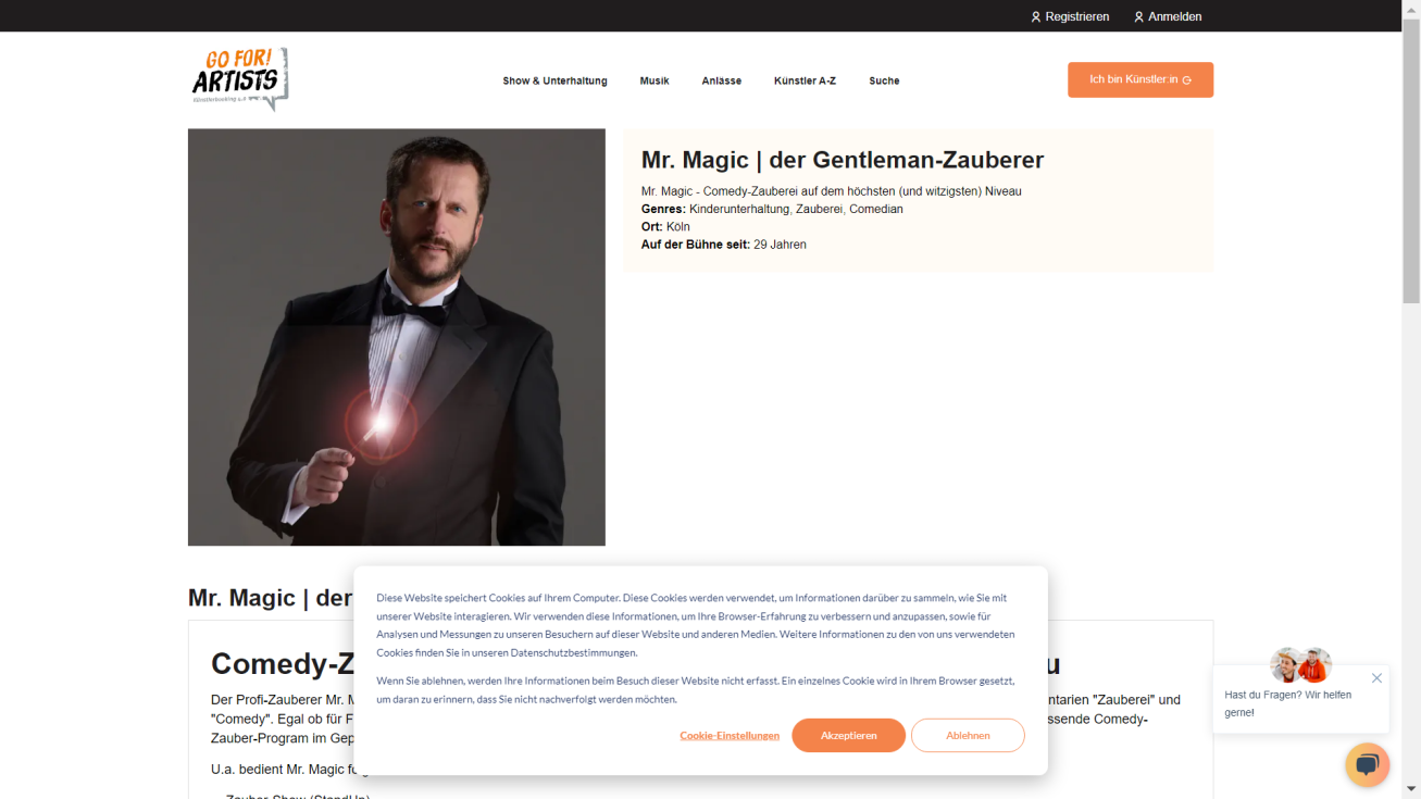 Mr. Marc Magic Zauberer - Moderator - Entertainer
