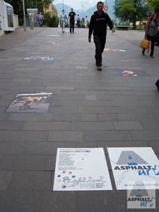 Asphalt Art International GmbH Agentur für Asphaltwerbung