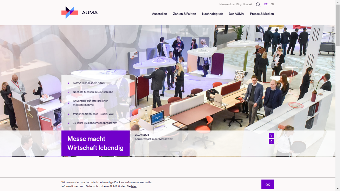 AUMA - Ausstellungs- & Messeausschuss der deutschen Wirtschaft e.V.
