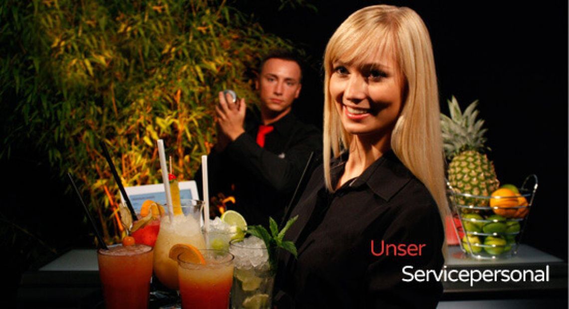 Call-Cocktails (mobile Bar & Catering)  für 10 - 10.000 Personen
