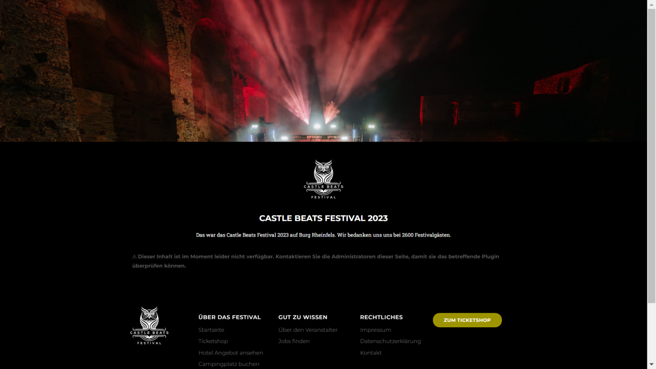 Castle Beats Festivals