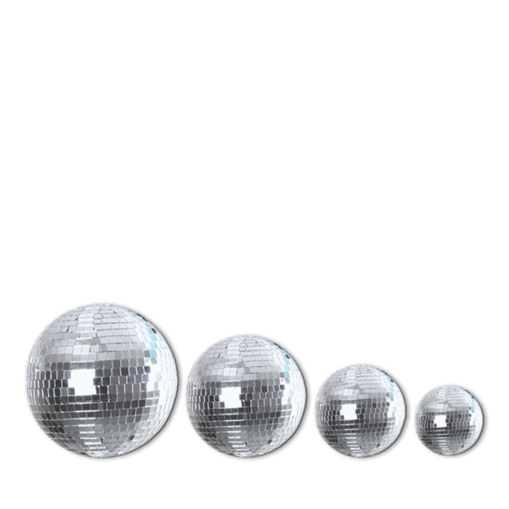 Discokugel Silber