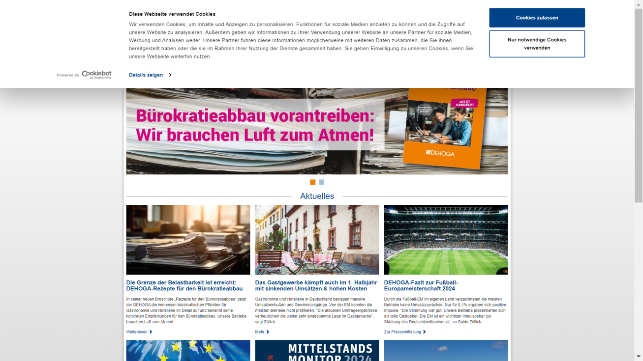 Deutscher Hotel- und Gaststättenverband  DEHOGA Bundesverband