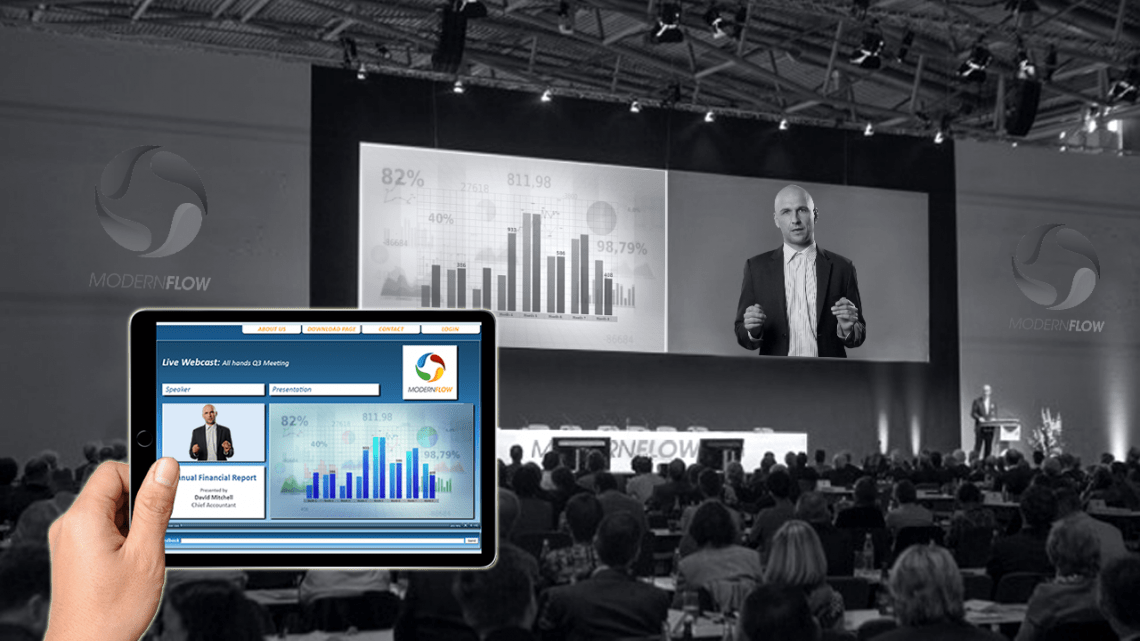 IMS Event & Video Streaming Plattform Live, hybrid und virtuelle Veranstaltungen