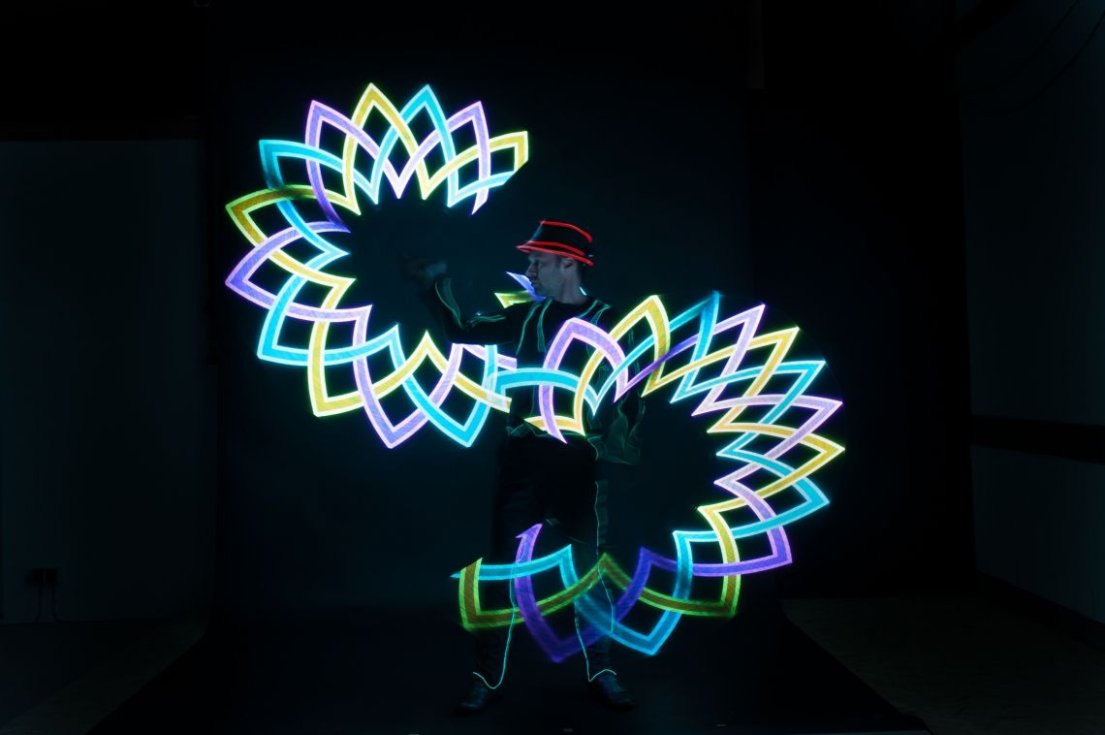 Volker Maria Maier Laserman - LED Show - Ballonshow - Feuershow
