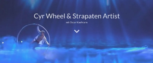 Oscar Kaufmann Luftartistik und Cyr Wheel