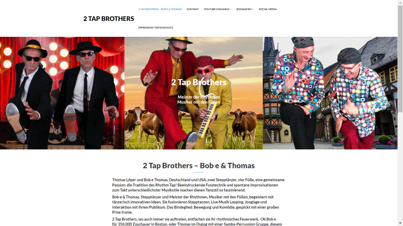 2 Tap Brothers Stepptanzshow & Rhythm Tap
