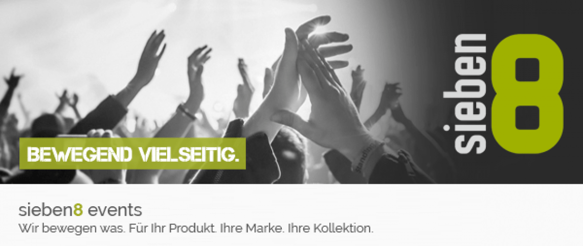 sieben8 events Agentur für Live-Marketing.
