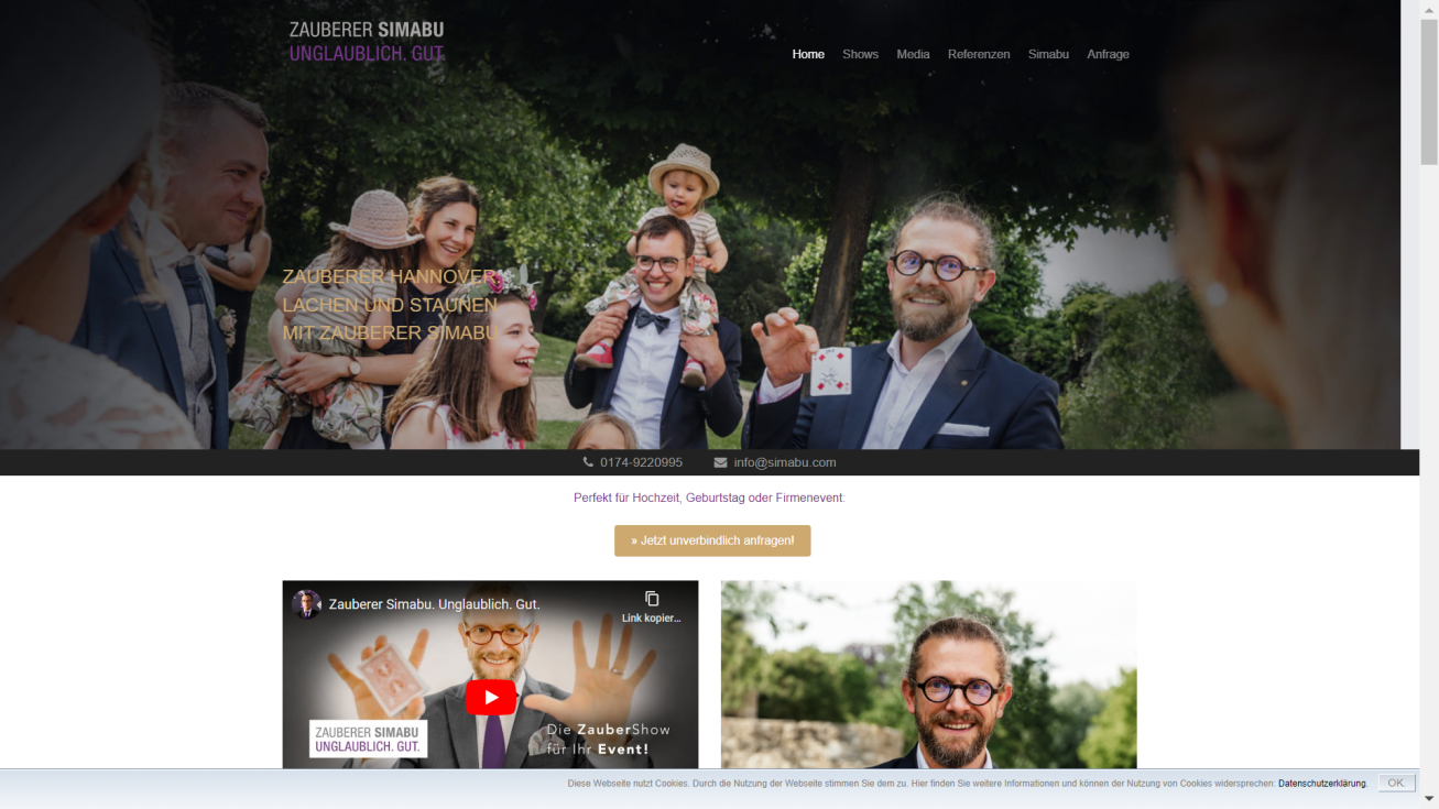 Zauberer Simabu unglaublich. gut.