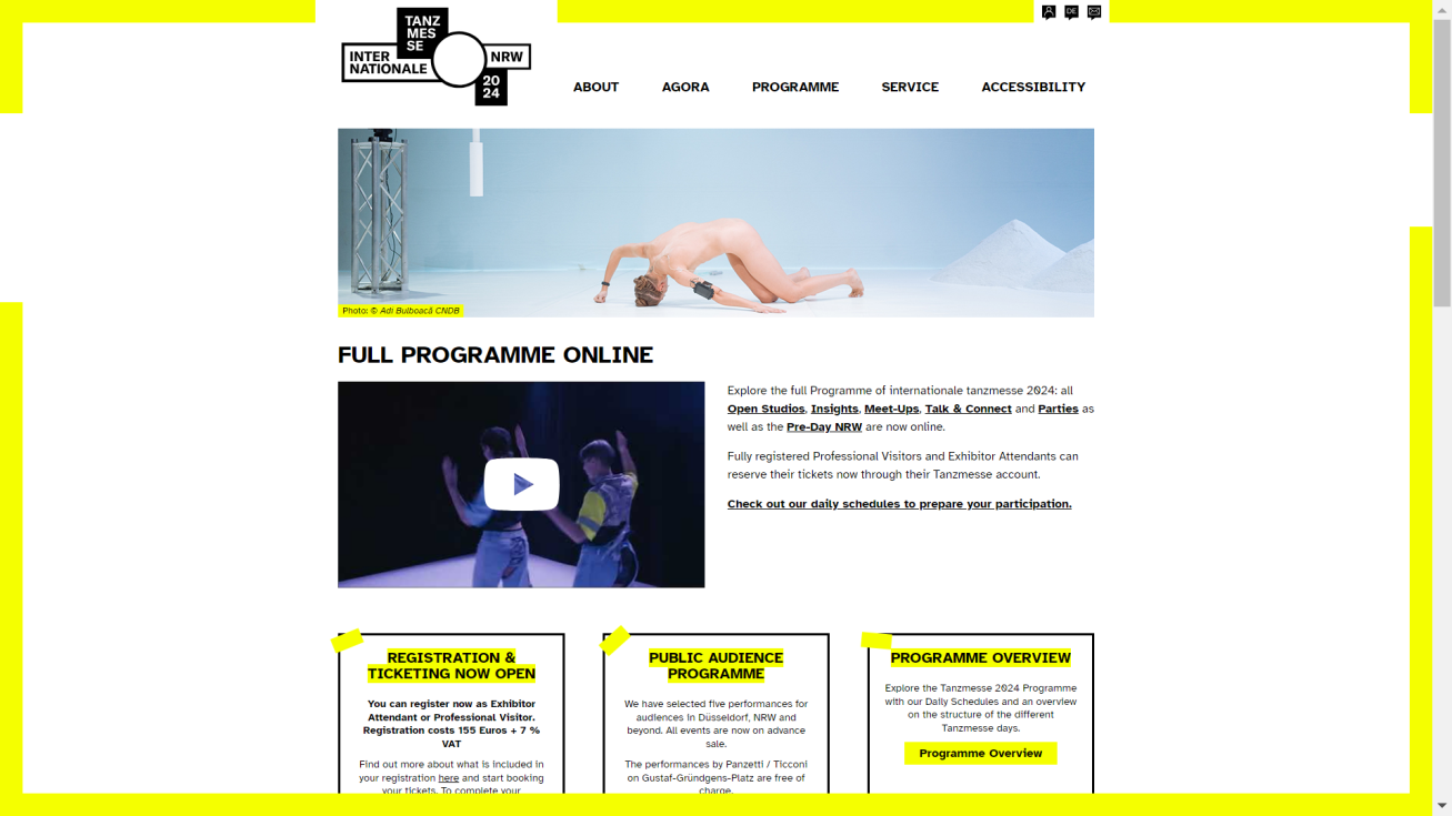 internationale tanzmesse nrw