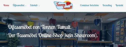 Tonnen Tumult Upcycling im Retro-Industrial-Style