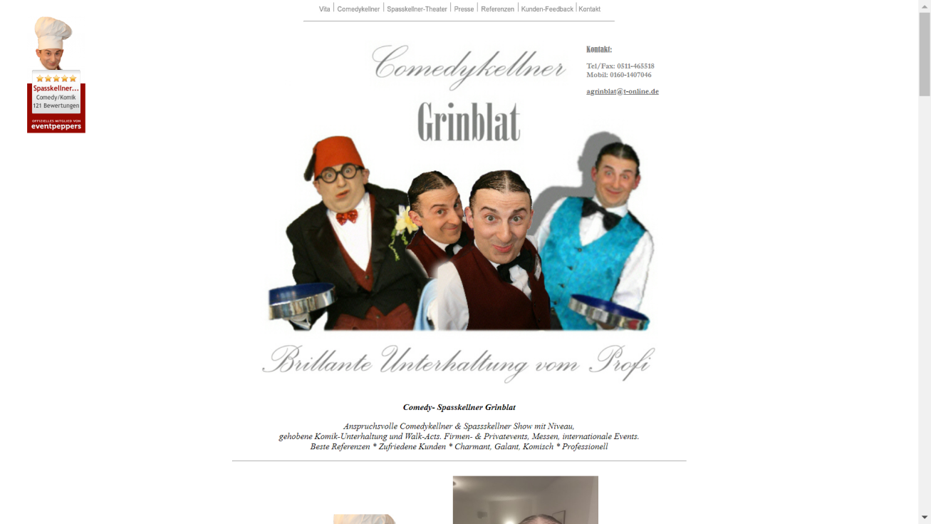Spasskellner & Comedykellner Grinblat