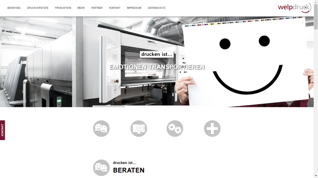 Welpdruck GmbH OFFSETDRUCK | DIGITALDRUCK | VERARBEITUNG