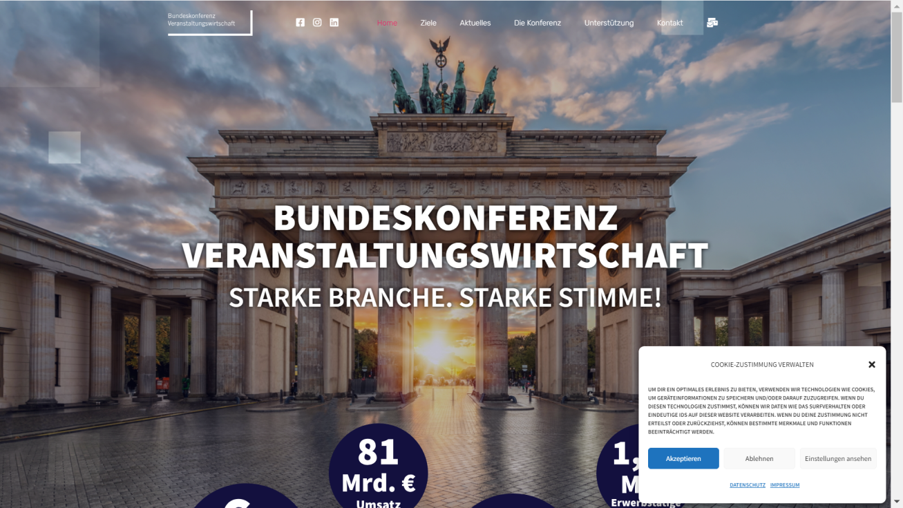 Bundeskonferenz Veranstaltungswirtschaft