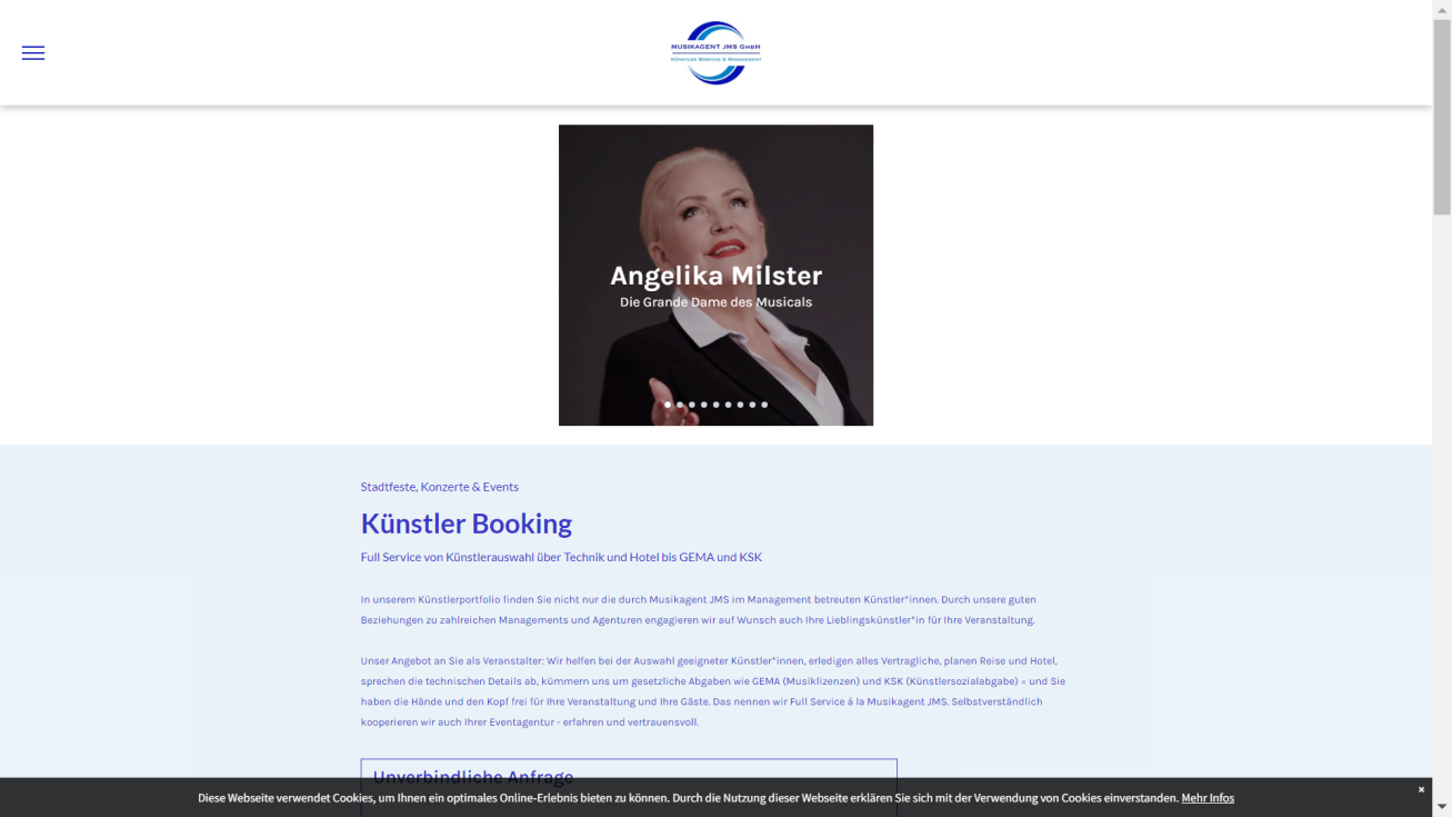Musikagent JMS GmbH Künstleragentur und Management